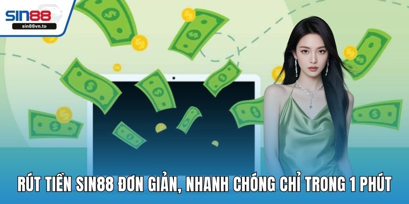Rút Tiền SIN88 Đơn Giản, Nhanh Chóng Chỉ Trong 1 Phút 1 Rút Tiền SIN88